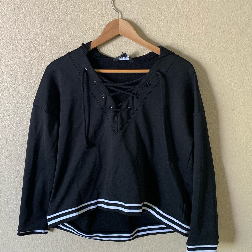 project runway cropped sweater